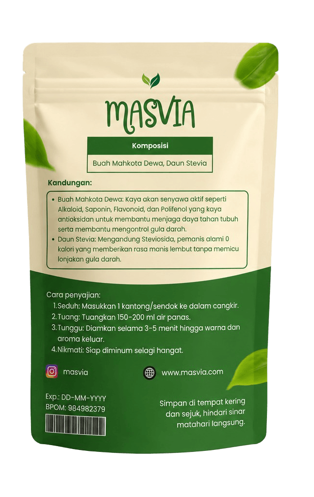 Kemasan Belakang Masvia